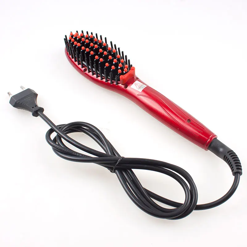 Стиль профессиональная электрическая расческа для выпрямления волос щетка для волос выпрямители для волос щетка для волос EU/US/UK/AU Plug