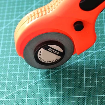 

New Fashion 45mm Rotary Cutter Fabric Cloth Cutting Quilters Sewing Quilting Fabric Cutting Craft Tools
