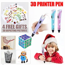 3D pen learning Creative set toys for children plastic drawing Creativity arts and craft kit Painting Educational christmas gift 3D pen learning Creative set toys for children plastic drawing Creativity arts and craft kit Painting Educational christmas gift