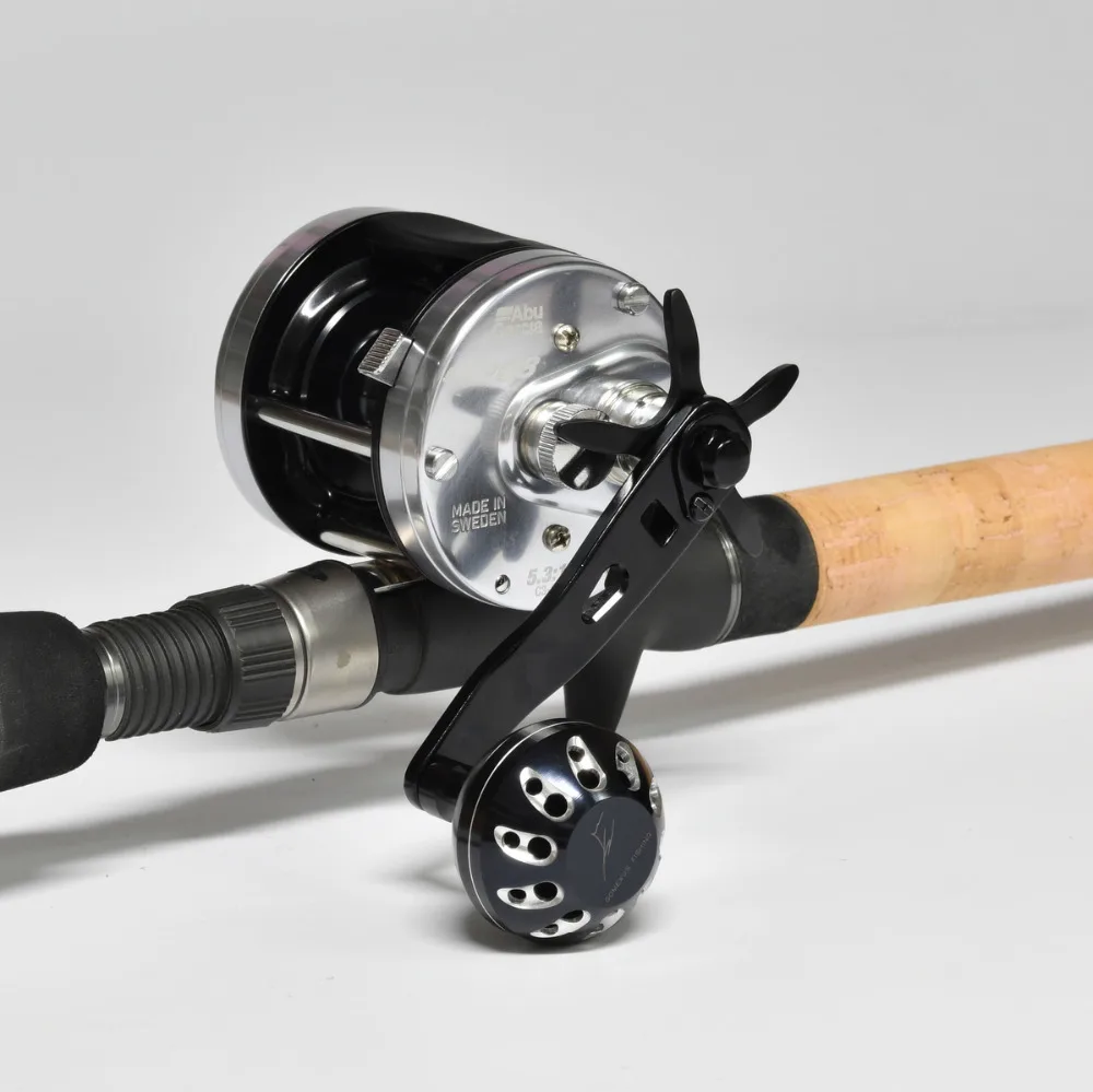 Gomexus Reel Power Handle For Abu Garcia Ambassadeur Daiwa Low Profile Baitcasting Reel 8*5mm Handle 75mm As Description