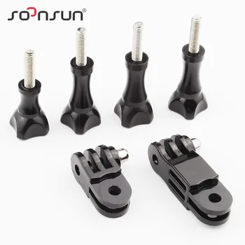 

SOONSUN 3-Way Extension Mount Pivot Arm w/ 4 pcs Screw for GoPro Hero 7 6 5 4 3 for SJCAM for Xiaomi Yi for Go Pro Accessories