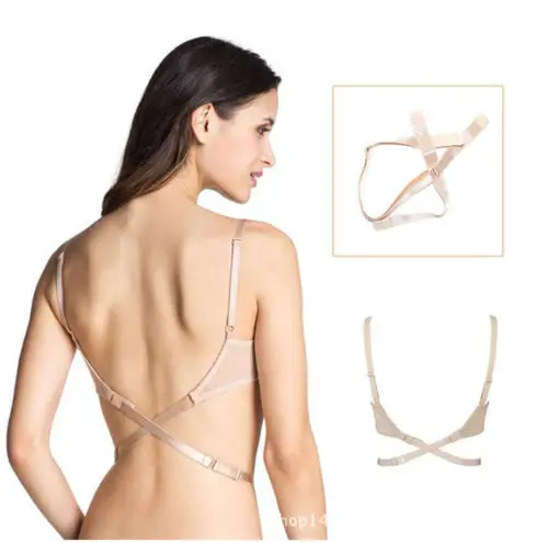 

Women Sexy Low Backless Bra Strap Adapter Converter Adjustable Extender Hook