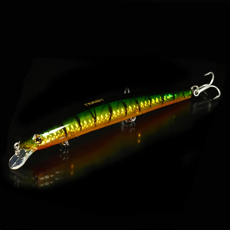 Рыболовная приманка NBL 9077 Minnow приманки длинные снимки 3D глаза жесткая 130 мм 13 5 г