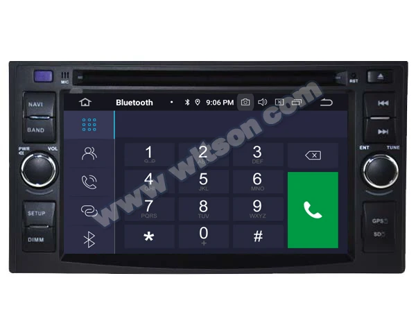 Discount 6.2" Android 9.0 OS Car DVD Multimedia Navigation GPS Radio for Kia Cerato 2003-2006 & Sportage 2004-2010 & Sorento 2002-2010 3