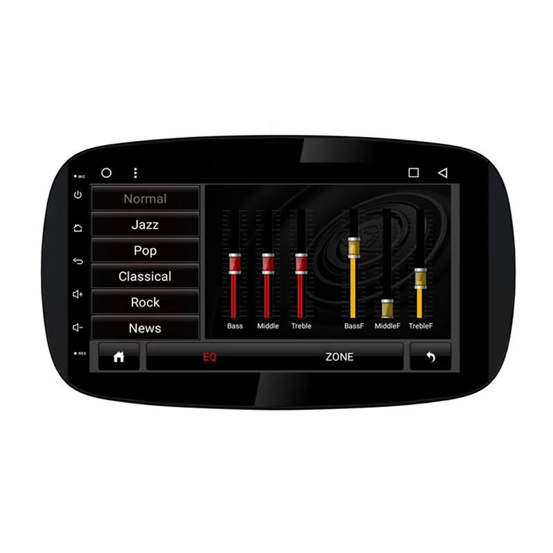 Excellent Ectwodvd 9inch Octa Core Android 8.1 Car DVD Player GPS Navigation Multimedia For Benz SMART 2015 9