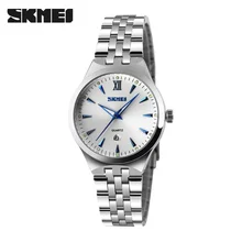 SKMEI Quartz Watch Women Fashion Casual Watches Relogio Feminino Montre Femme Reloj Mujer Full Steel Waterproof