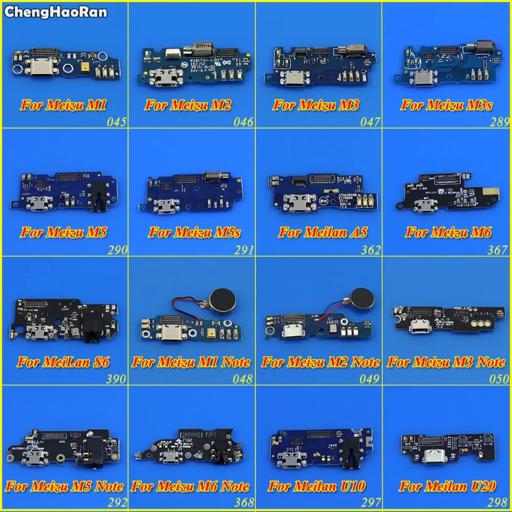 

ChengHaoRan Charger USB Connector Port Dock Charging Flex Cable For Meizu M1 M2 M3 M3S M5 M5s M6 Note A5 S6 U10 U20 Phone Parts