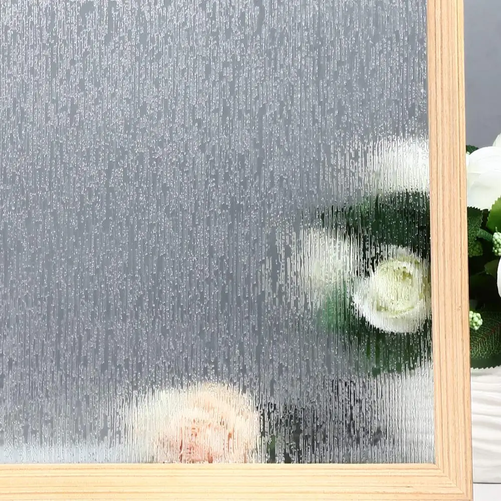 

Funlife 3D Window Film Rain Privacy Window Self-adhesive Decorative Film Static Cling Glass Film No Glue Anti-UV Window Sticker