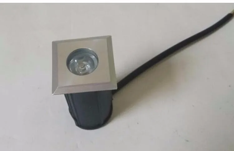Inoxidável à Prova Conduziu a Luz Led ao ar Hot!!! Stain Água 3 w Quadrado Subterrânea Enterrado Luzes Livre Luz ac - Dc12v d' Ip68 3 High Quality Luzes e Iluminação