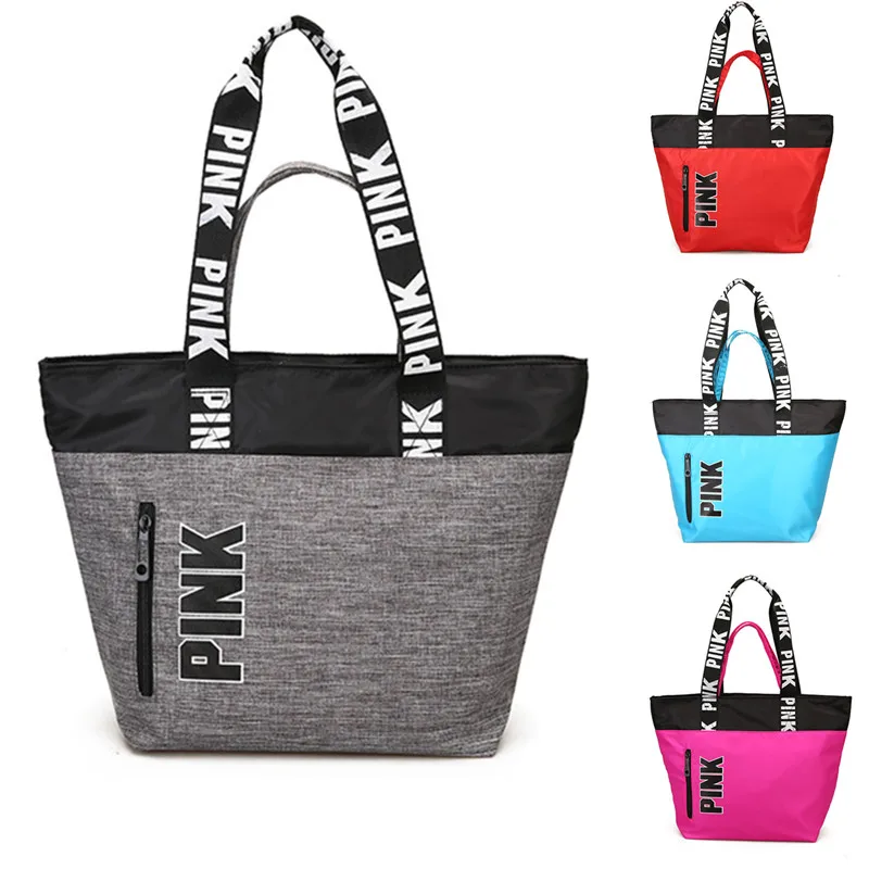 2018 Oxford PINK Multifunctional Outdoor Women Sport Bag Training Gym Bag Women s Sports Handbags font