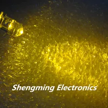 1000 шт. F3 3 мм желтые круглые сверхяркий светодиодный свет светодиод