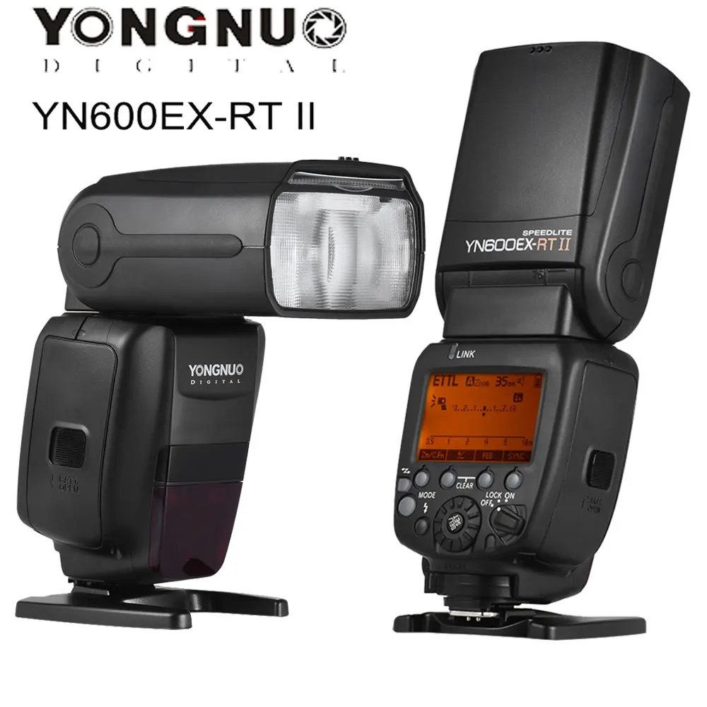 YONGNUO Flash maestro Speedlite inalámbrico HSS 1/2,4 s, YN600EX RT ii