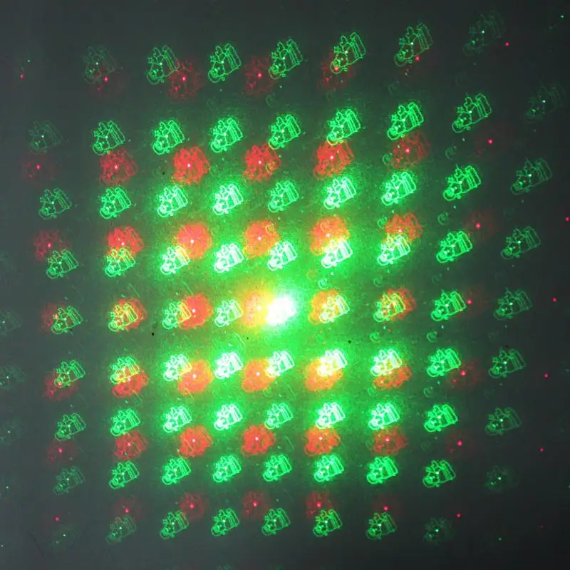 Мини 6 моделей лазерные светодиодные софиты R & G освещение рождественские вечерние KTV диско-шоу проектор лампа # LO