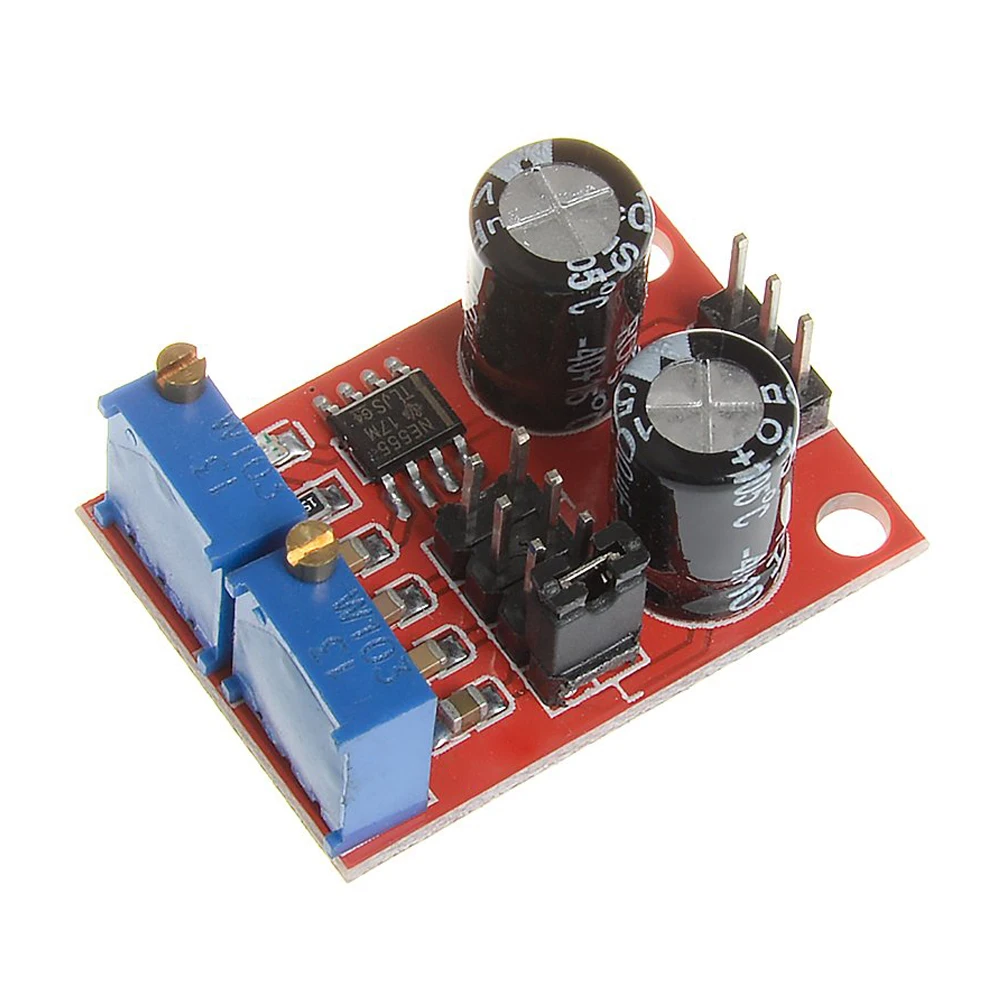 

NE555 Pulse Frequency Duty Cycle Adjustable Module Square Wave Signal Generator