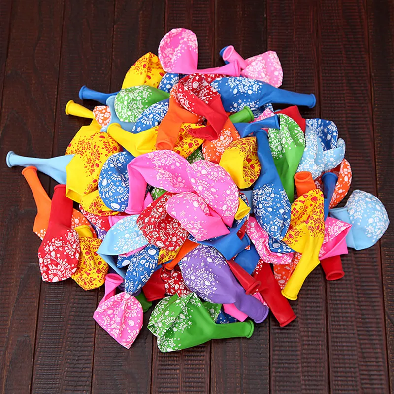 Happy Birthday 5PCs Mixed Colors 12 Birthday Party Decoration Globos Party Balloon font b Home b