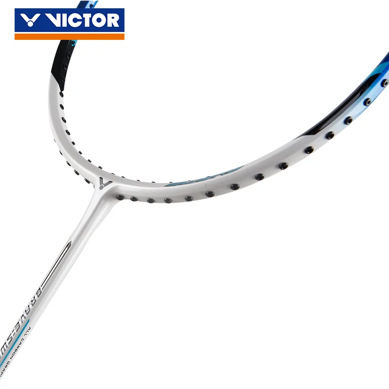 Оригинальная ракетка для бадминтона Victor из 100% углеродного волокна с свободным