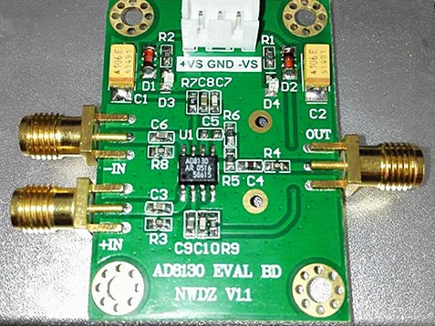 

AD8130 Module High Speed Differential to Single-Ended Amplifier ADC Drive Very High CMRR at High Frequency