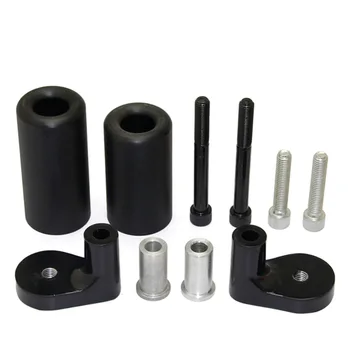 

Black/Carbon Motorcycle Delrin NO CUT Fairing Frame Slider Falling Protection For Kawasaki ZRX1100 1999-2000 ZRX1200R 2001-2005