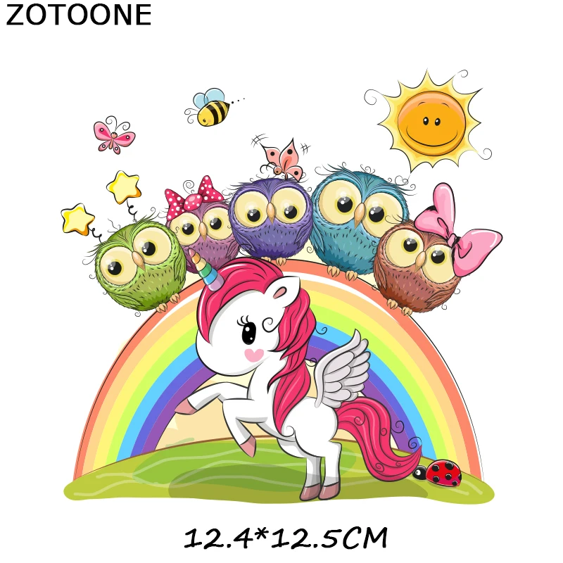ZOTOONE набор кистей с ручкой в форме единорога полоски для нанесения утюга на