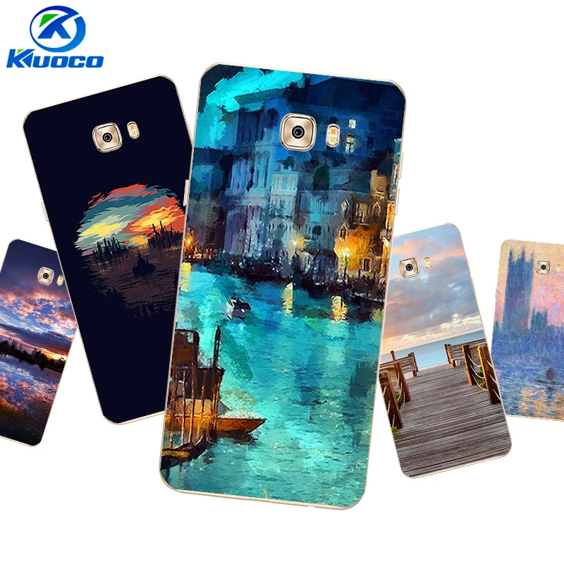 Чехлы сделай сам для Samsung Galaxy A7 2017 A7200 Для C7/C7 Pro Чехол 2015/2016 A700 A710 Мягкий ТПУ чехол с