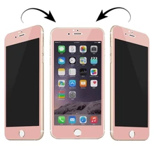 0,3 мм 180 градусов уединение антибликовое полноэкранное Закаленное стекло протектор экрана для iPhone 6 Plus 6S Plus