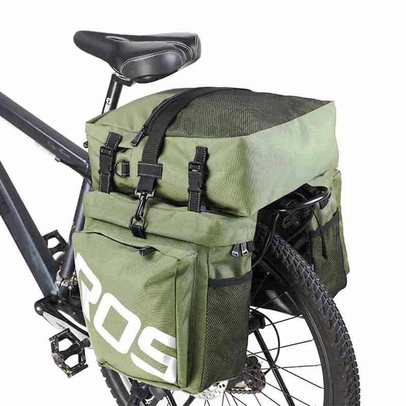 Excellent Bike Bag 37L Bicycle Carrier Rear Rack Trunk Cycling Luggage Back Seat Pannier Cycling Saddle Storage 4