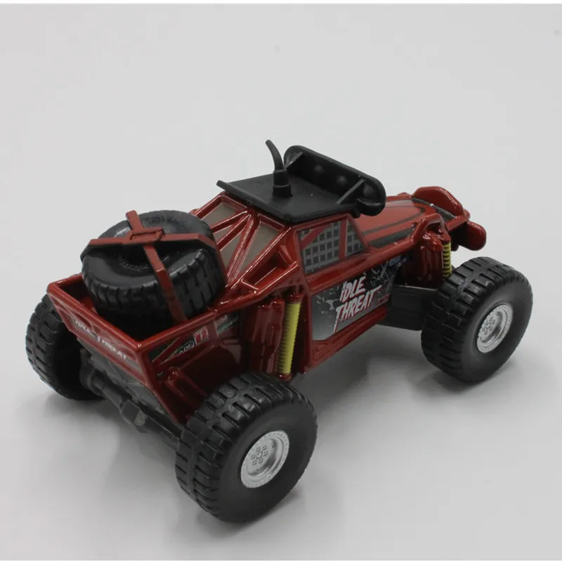 Disney Pixar Cars Lighting Mcqueen литая модель автомобиля с большим колесом коричневый пляжный