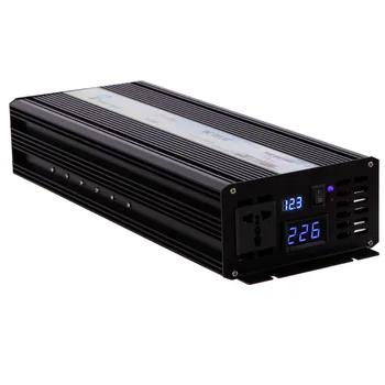 

2000W Pure Sine Wave Solar Inverter 12V 220V Backup Power Supply Inverter 12V/24V DC to 100V/120V/220V/240V AC Voltage Converter