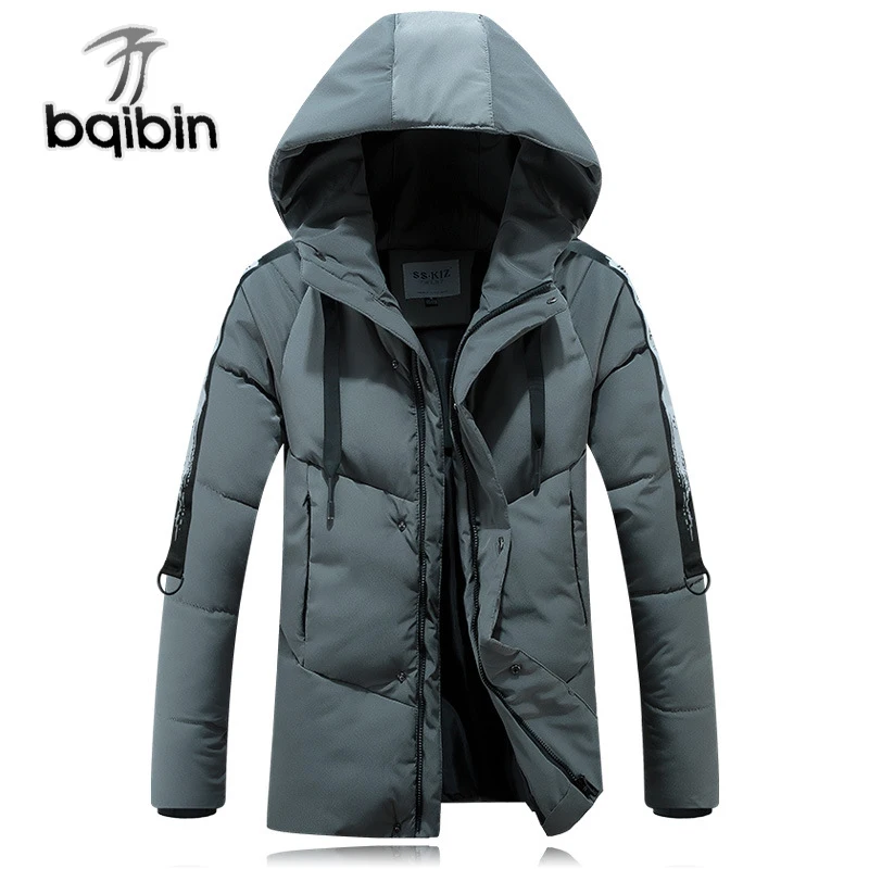 

5XL Men Winter Coat Jacket Casual New Hooded Thick Padded Jacket Zipper Slim Men Women Coats Men Parka Outwear Warm Parka