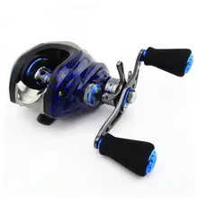 6,3: 1 14+ 1 Шариковые подшипники, каплевидные колеса, подшипники с двойным тормозом, правая/левая рука, катушка для baitcasing, рыболовное колесо