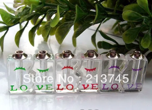 Бесплатная Доставка! Трехцветная Подвеска для духов в виде влюбленных 50 пар