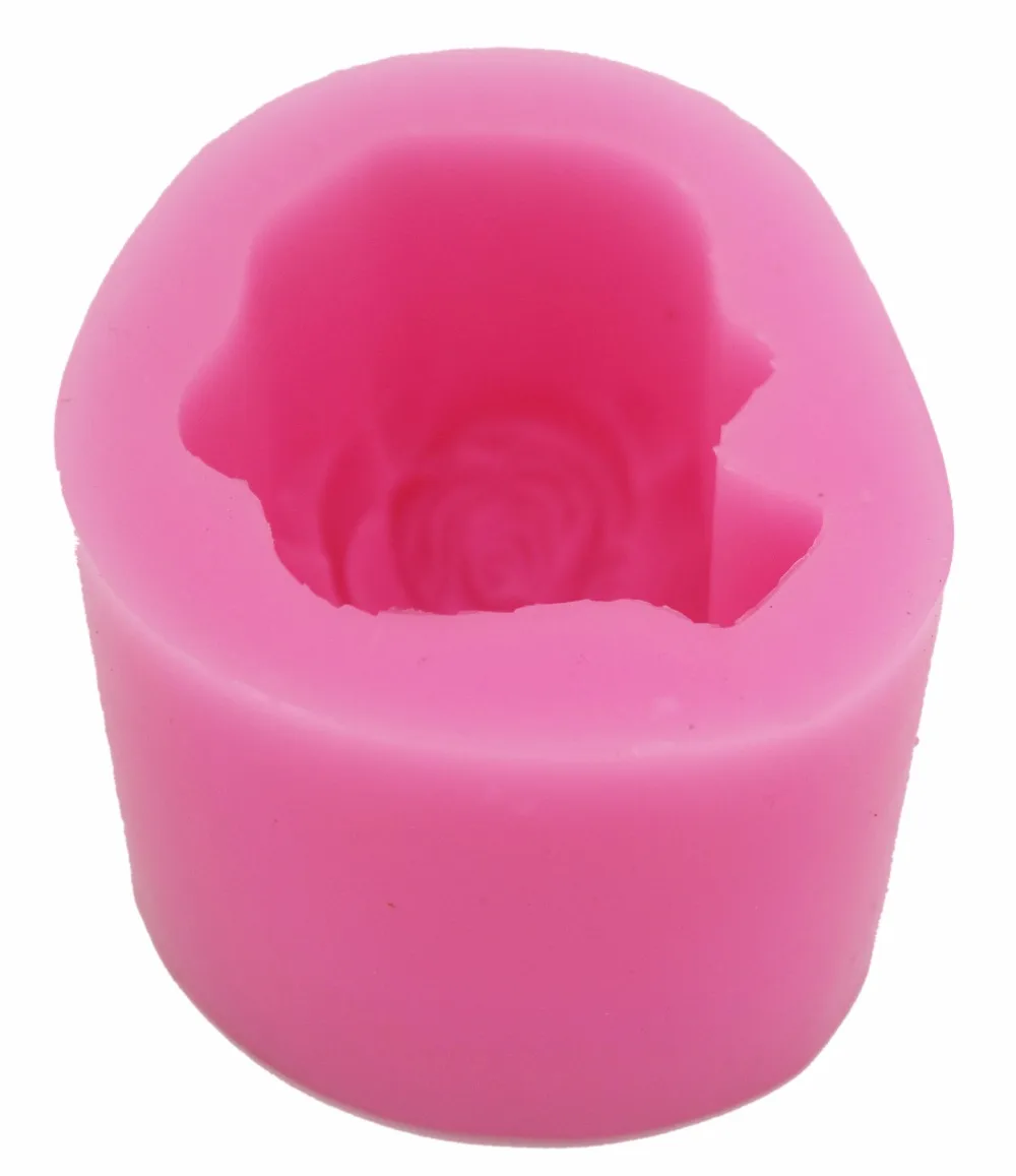 3D Роза силиконовая форма для мыла DIY Ручная работа 3d формы для мыла S558