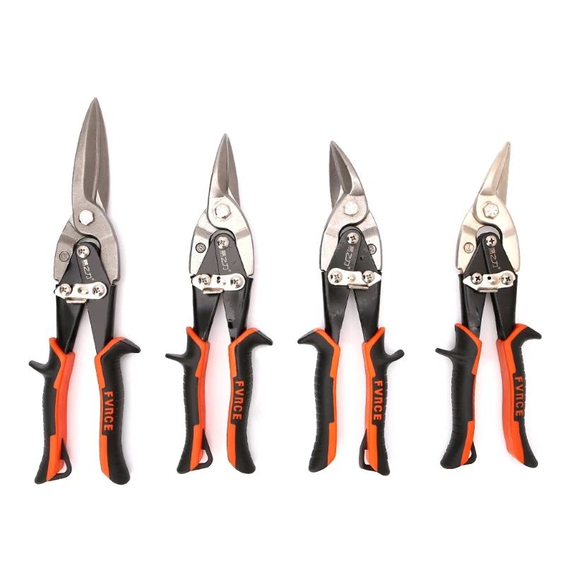 

Cutting Scissors Hand Tool Straight Curved Aviation Tin Snip Sheet Metal Shear