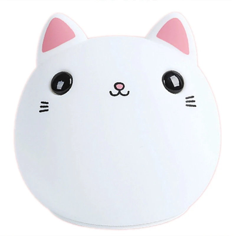 

Friendly Silicone Cute Cat Led Night Light Sleep Lamp Contact Sensor Lights Children'S Toys Christmas Birthday Gifts