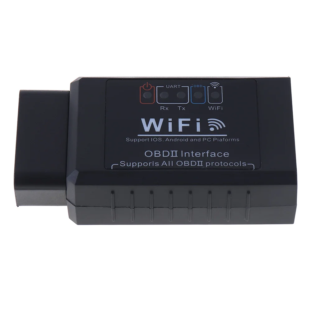 Подходит для ELM327 V1.5 OBD2 сканер wifi OBD II Автомобильный сканер автомобильный диагностический инструмент считывание чистого кода ошибки для Android IOS