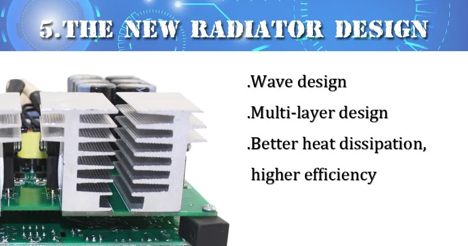 2.5 kg protable diy micro igbt inversor