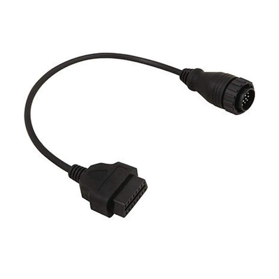 10 шт./лот для Mercedes BENZ Sprinter 14pin к OBD2 16pin DLC разъем 14PIN to OBD OBDII 16 pin адаптер Кабели