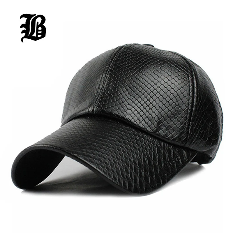black leather hat womens