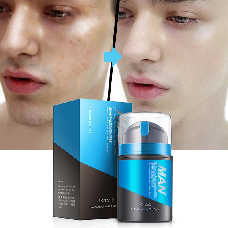 

ROREC Anti Aging Face Cream Hyaluronic Acid Serum Anti Wrinkle Day Cream for Mens Moisturizing Oil-control Whitening Acne Cream