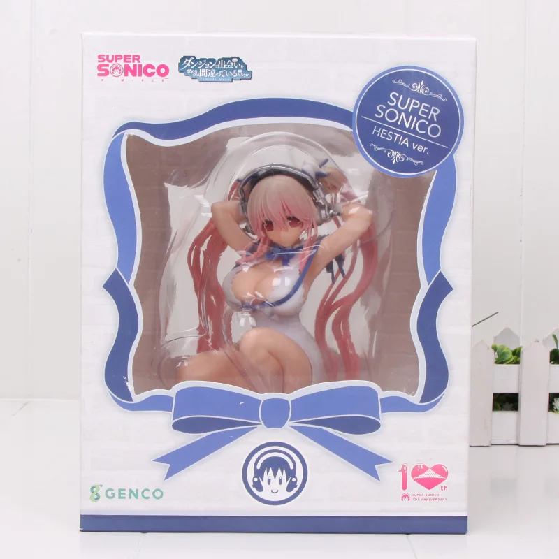 15 см Hestia Супер Sonico аниме это неправильно, чтобы попытаться подобрать девочек в подземелье девушки Фигурки игрушки