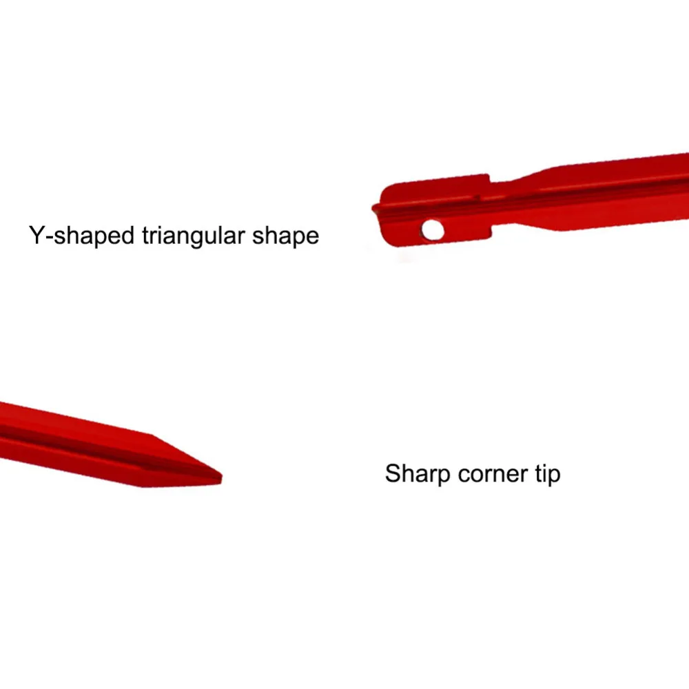 6 шт. 23 см профессиональная палатка колышки для кемпинга туристическое снаряжение для путешествий на открытом воздухе Аксессуары для палаток из алюминиевого сплава