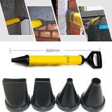 Цементный минометный шовный пистолет с круглым плоским ртом Противоугонная машина для наполнения дверных швов