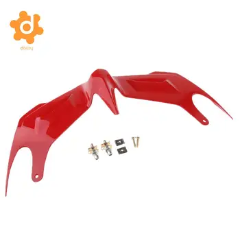

dolity Motorcycle Front Nose Cowl Upper Fairing Kit 440x20mm Fit for Yamaha YZF-R3 & R25 - Red