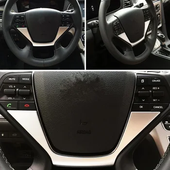 

ABS Car Steering Wheel Steering-wheel Sequins Trim Styling Car-covers Sticker For Hyundai Sonata 9TH (LF)2015