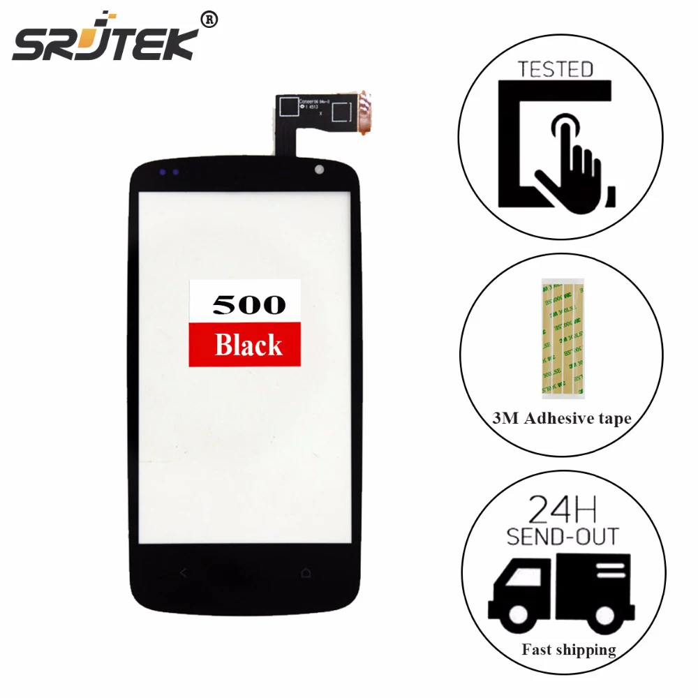 Srjtek экран для HTC Desire 500 дигитайзер сенсорного экрана замена стекла код