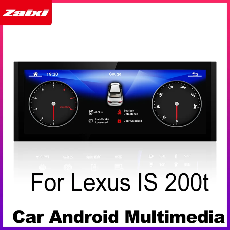 

Car Android Radio GPS Multimedia player For Lexus IS 200t 2013-2019 stereo HD Screen Navigation Navi Media