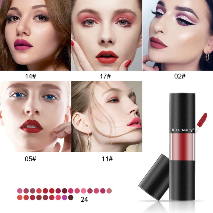 MayCreate Matte Tint Lip Gloss Long Lasting Liquid Lipstick Lip Gloss Waterproof Makeup Glitter Lip Gloss 1 MayCreate Matte Tint Lip Gloss Long Lasting Liquid Lipstick Lip Gloss Waterproof Makeup Glitter Lip Gloss 4