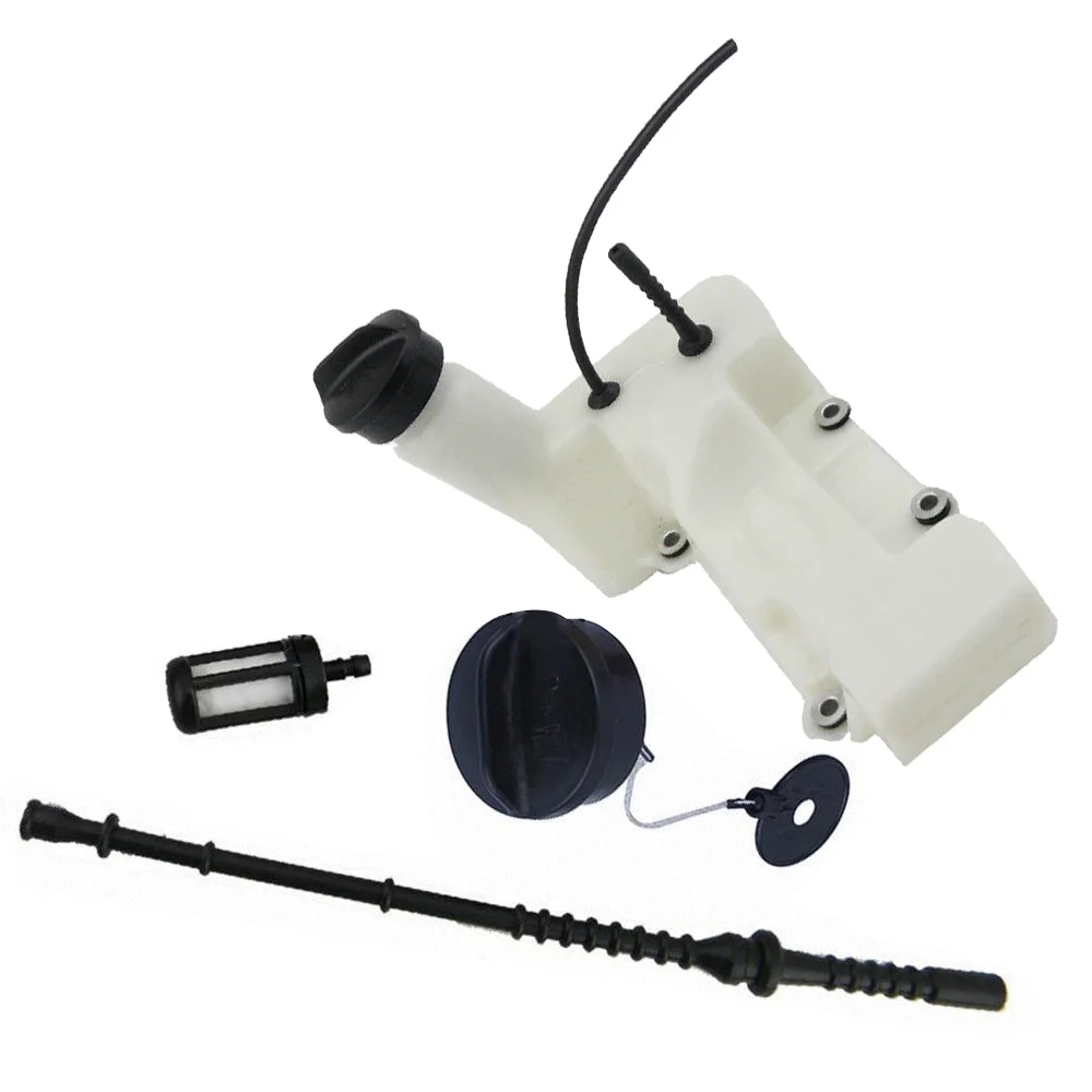 

Set Of Gas Fuel Tank Assembly Filter Cover For Stihl FS200 FS250 Replacement Kit