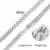 3-6MM Stainless Steel Men Chain Choker Necklace 6