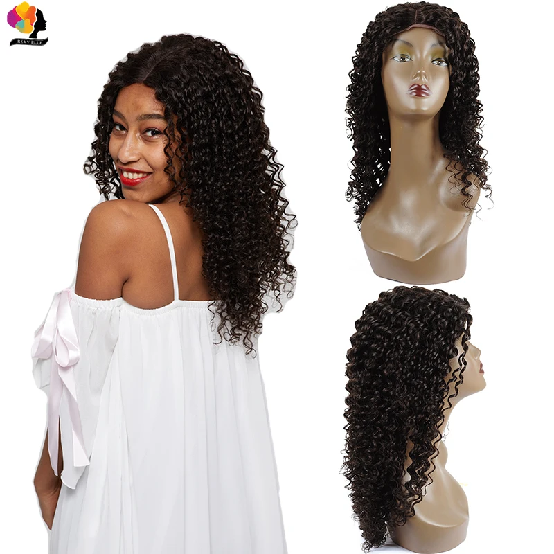 #2 Natural Black Wig Lace Front Human Hair For Wome Peruvian Deep Wave With 4*4 Closure 150 Density Remy | Шиньоны и парики
